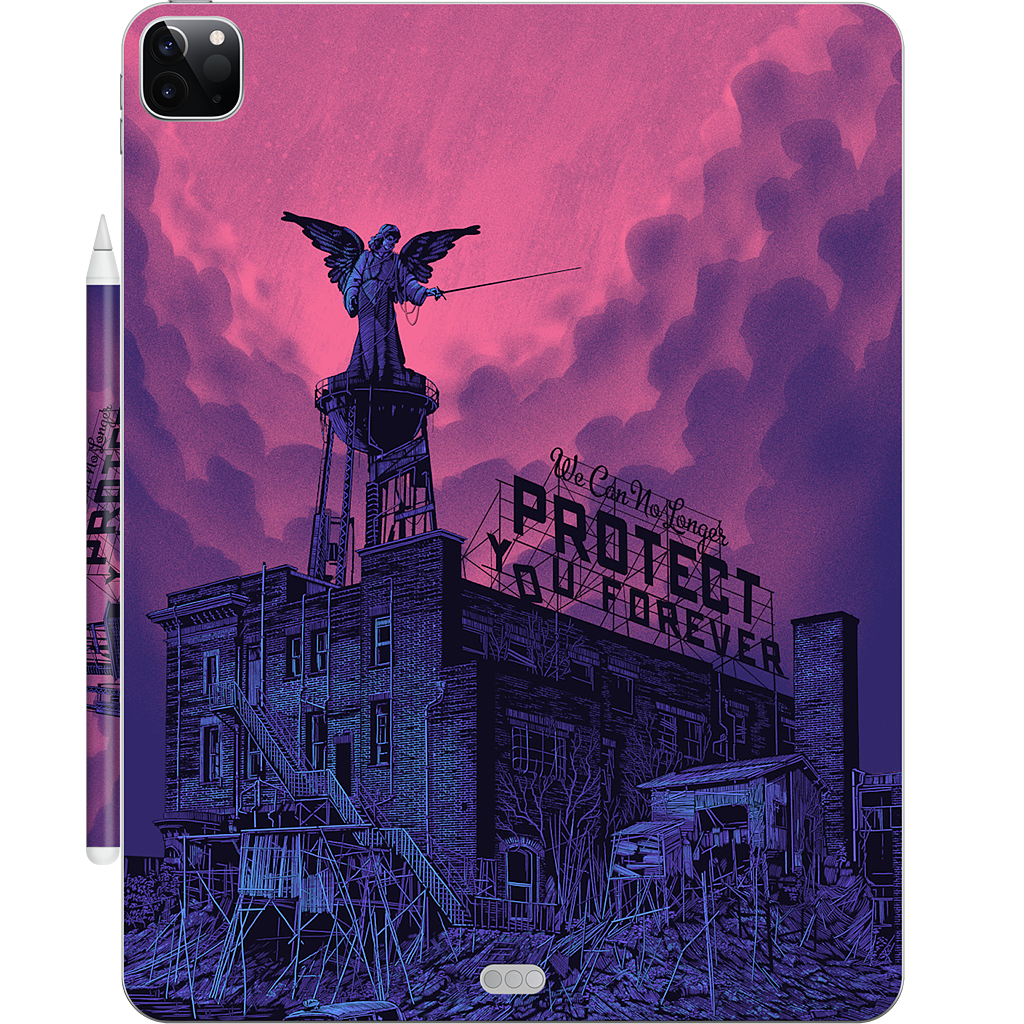 We Can No Longer Protect You iPad Skin