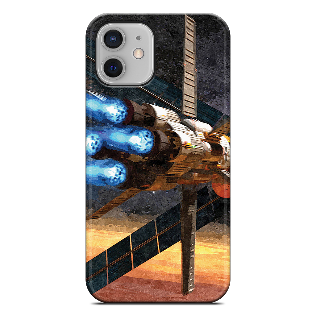 Mars Orbit iPhone Case