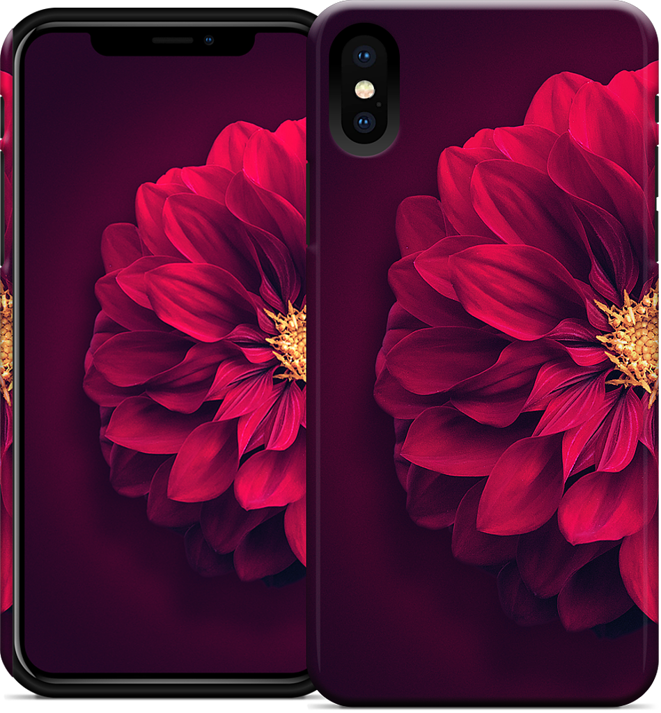 Red Bloom iPhone Case