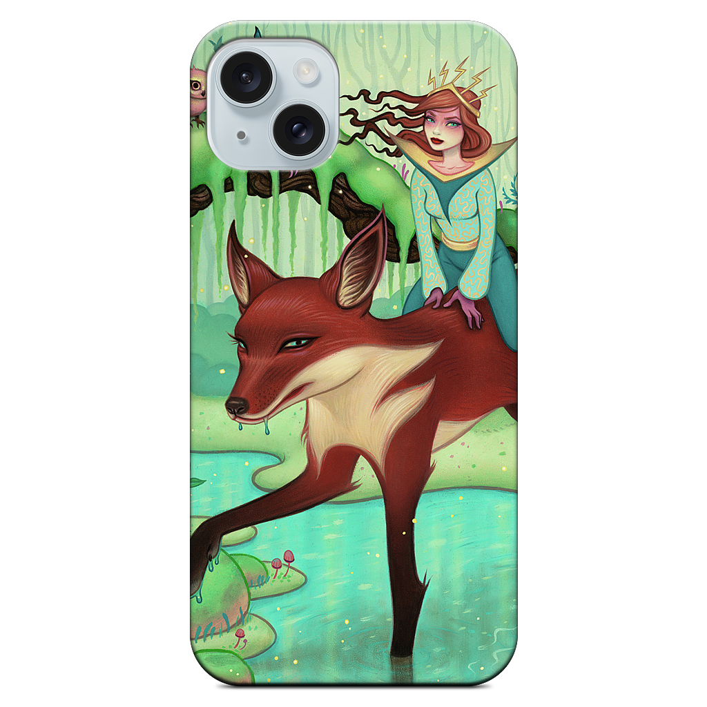 The Fox's Respite iPhone Case