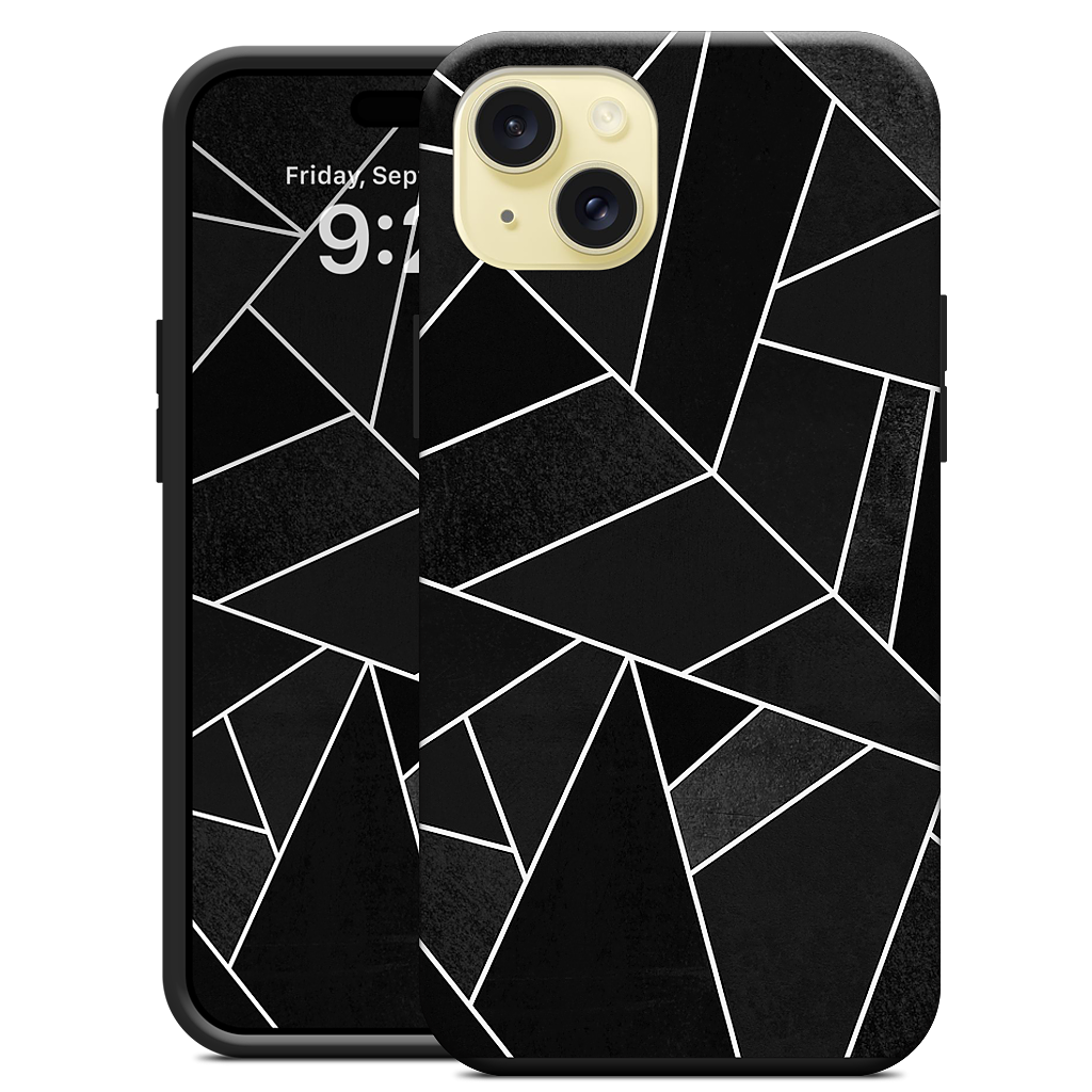 Black Stone iPhone Case