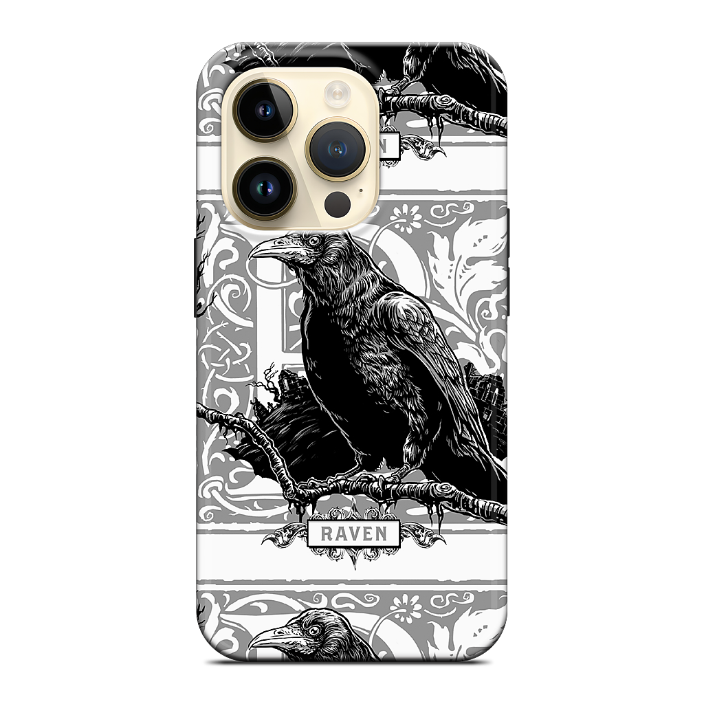 R Is For Raven iPhone Case
