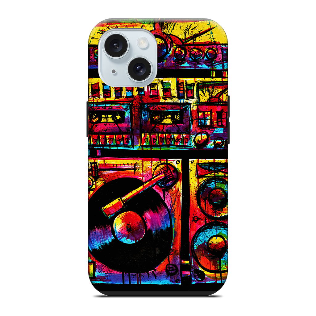 Stereo Stack 1 iPhone Case