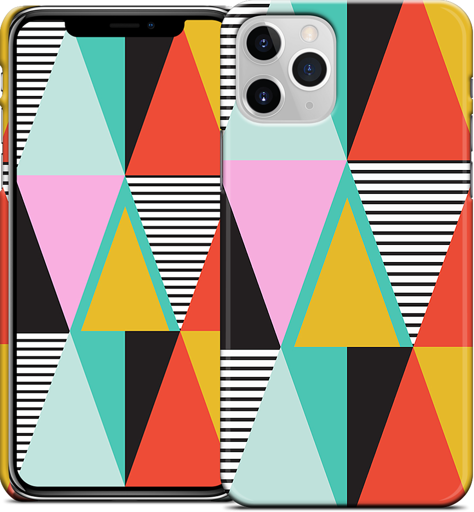 Graphic Triangles iPhone Case