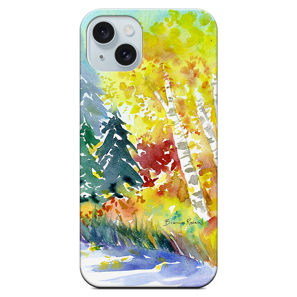 Fall Trees iPhone Case