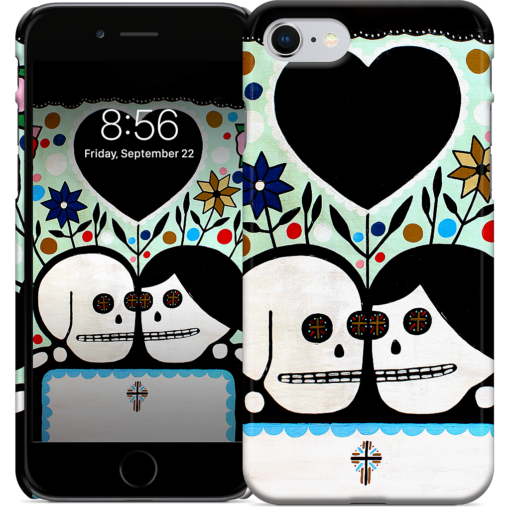 In The Garden With My Love iPhone Case