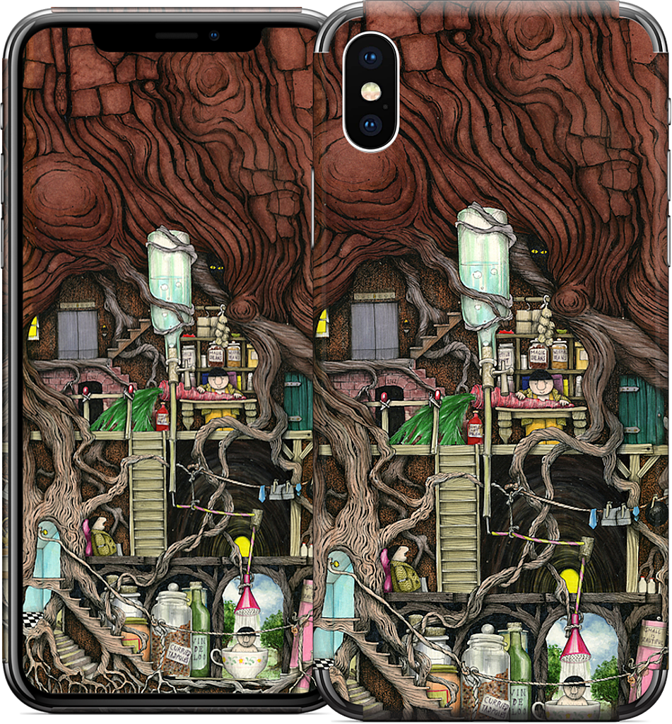 Back 2 Your Roots iPhone Skin