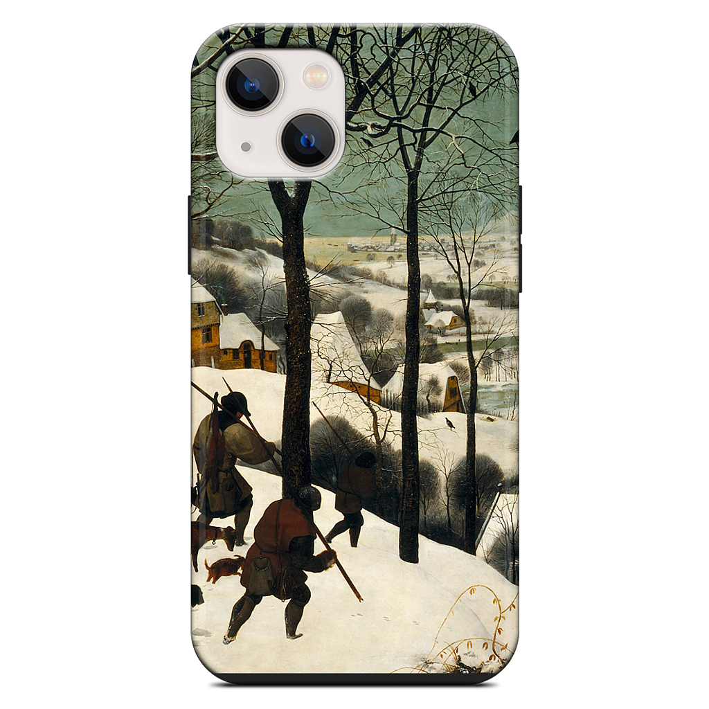 Hunters in the Snow iPhone Case