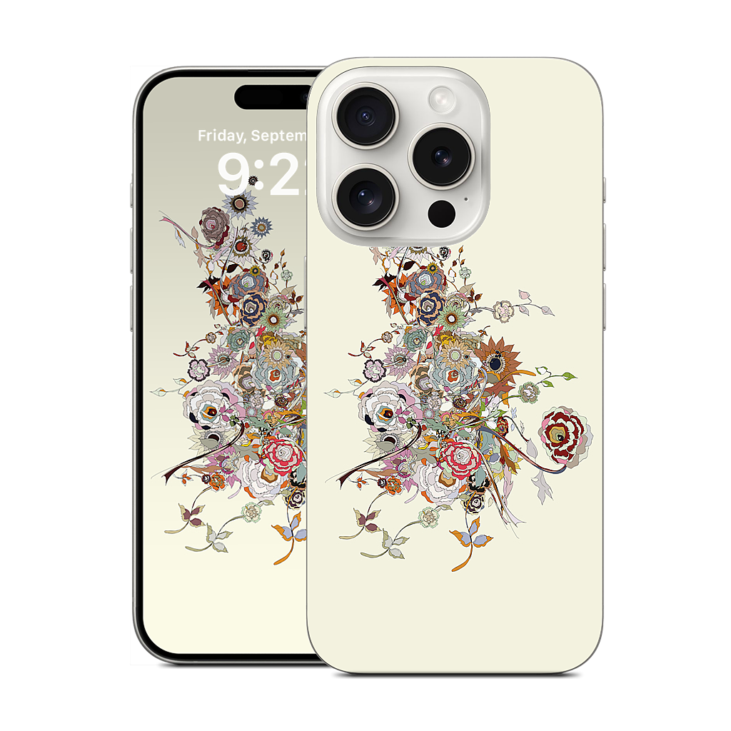 Chaos Bloom Spring Irritation iPhone Skin