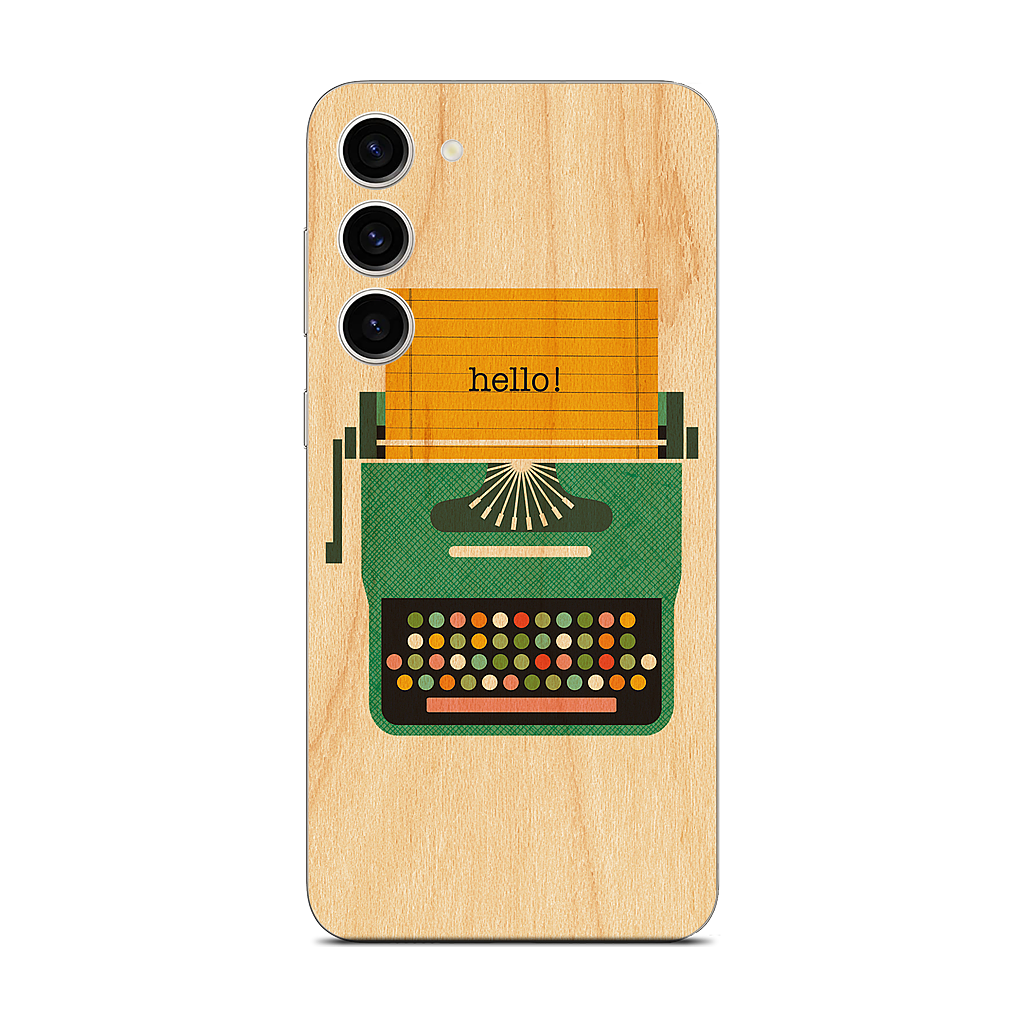 Typewriter Samsung Skin