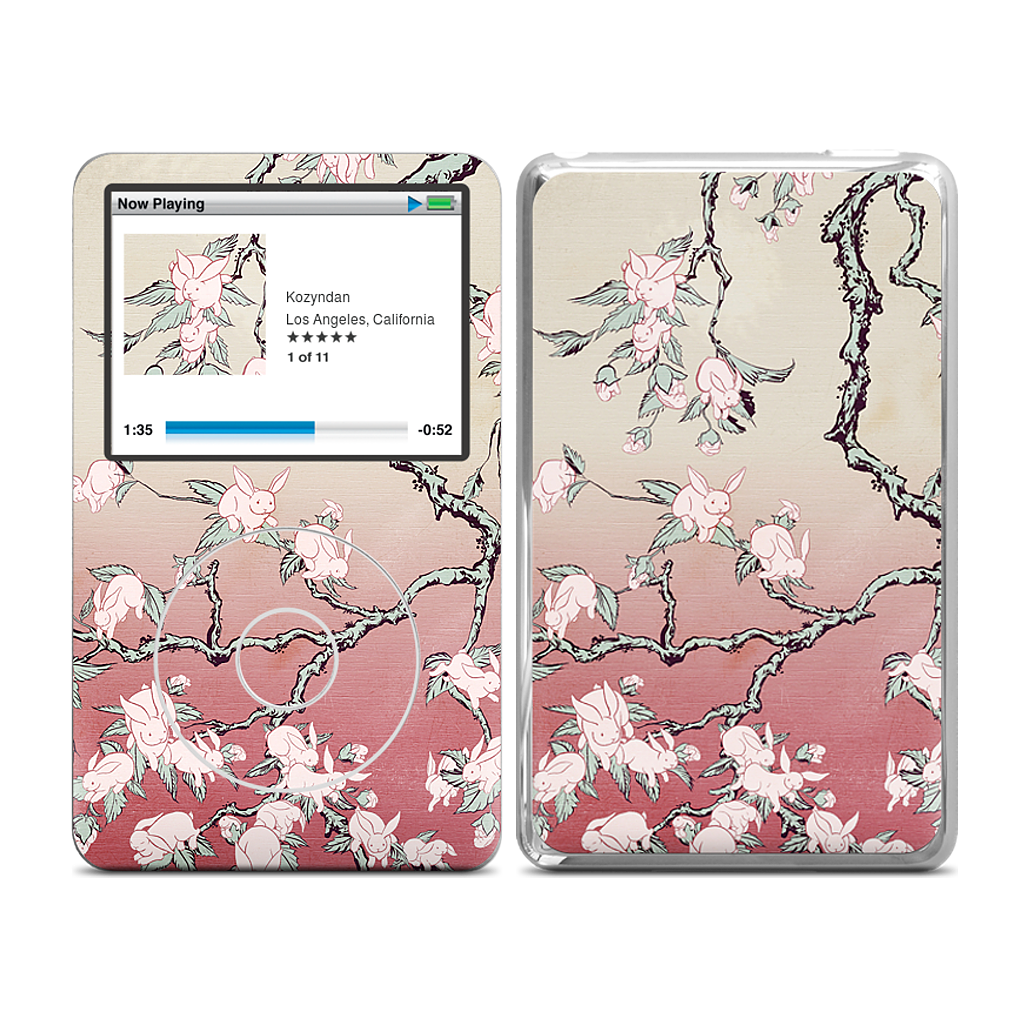 Bunny Blossom iPod Skin