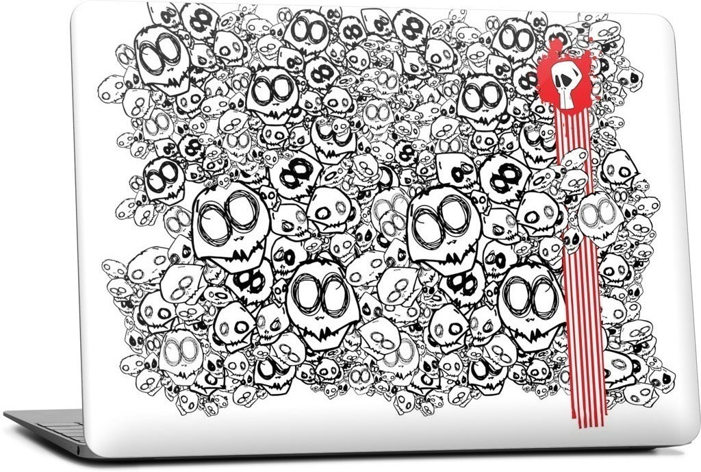 Monster MacBook Skin
