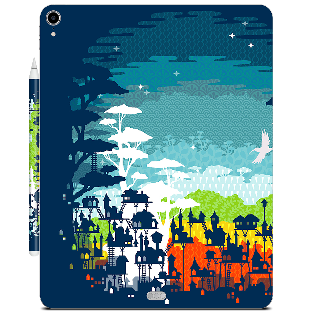 Rainforest City iPad Skin