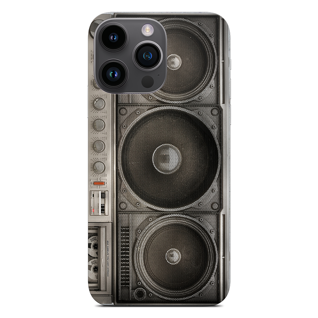 Boombox iPhone Skin
