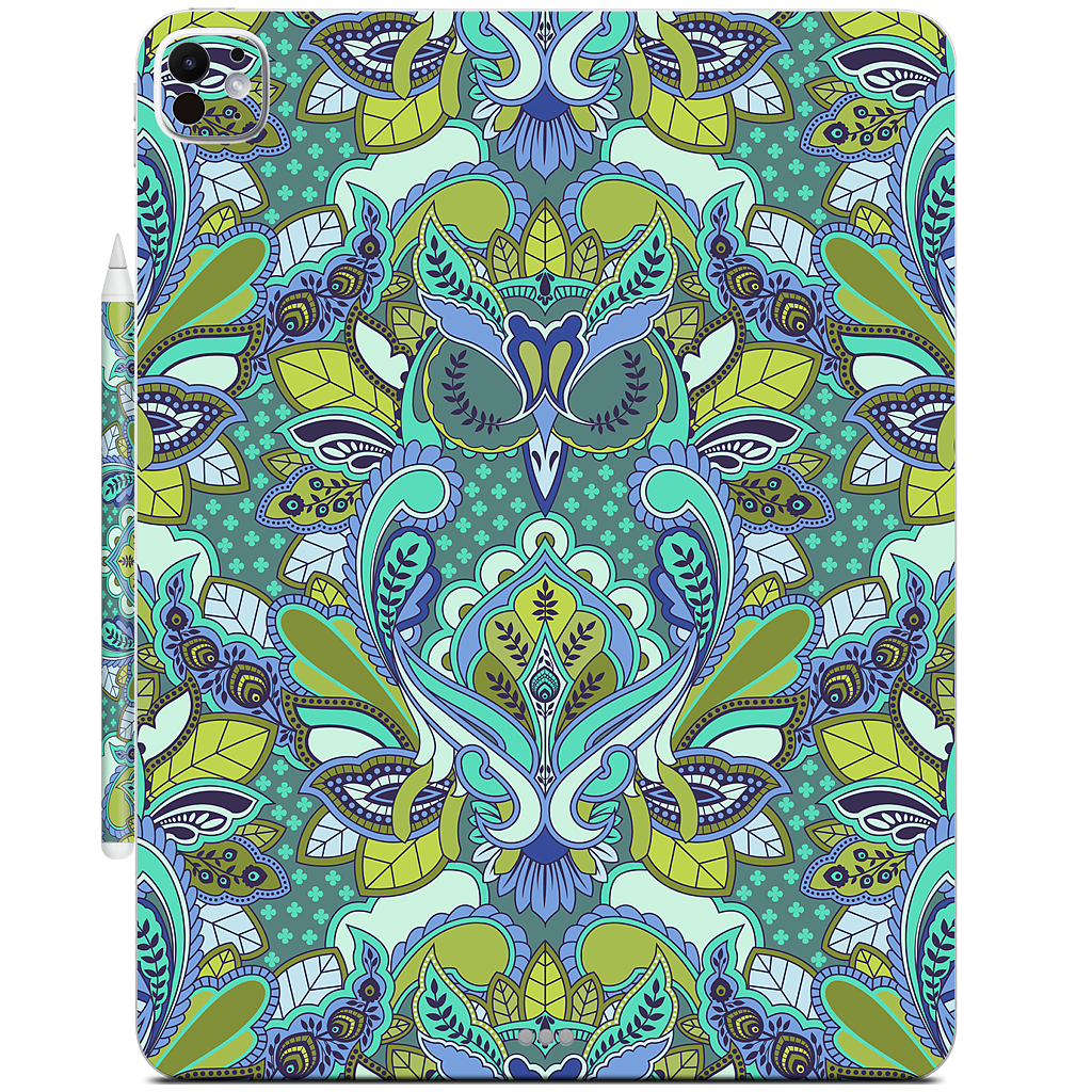 Owl Forget Me Not iPad Skin