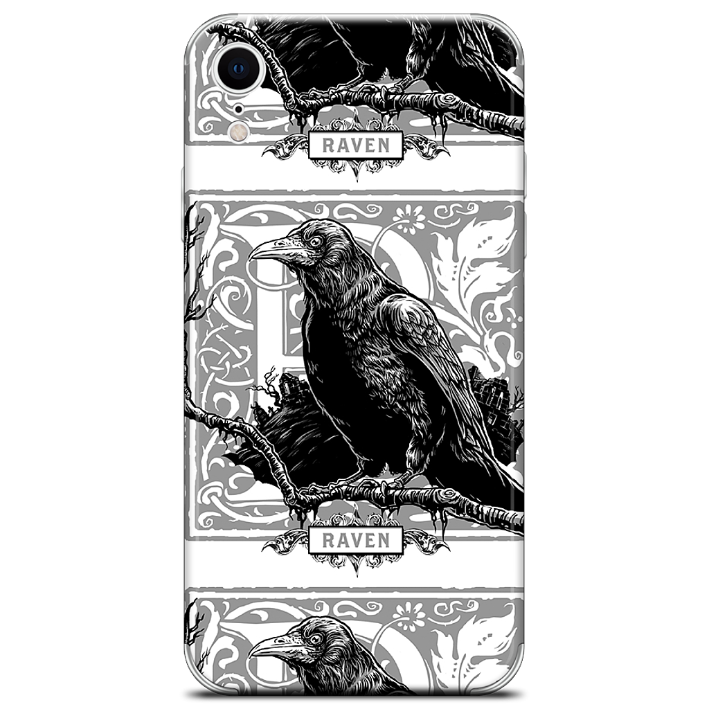 R Is For Raven iPhone Skin