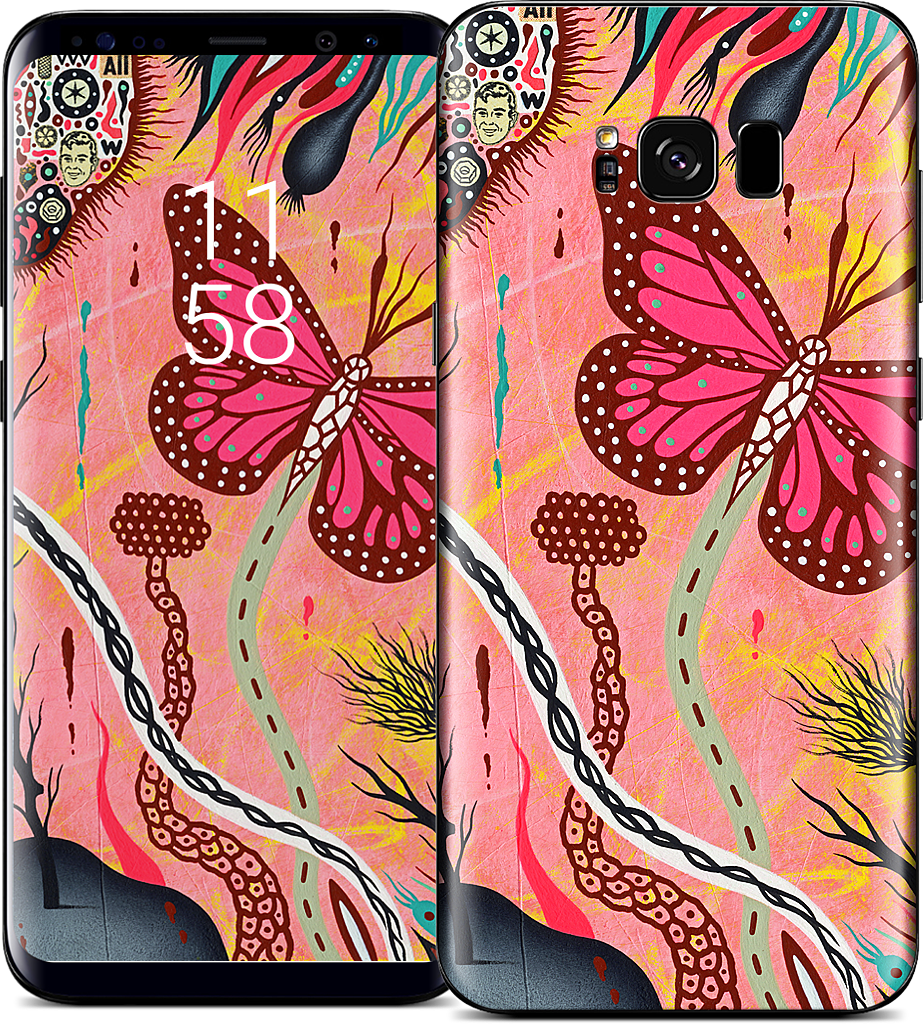 The Pink Opaque Samsung Skin