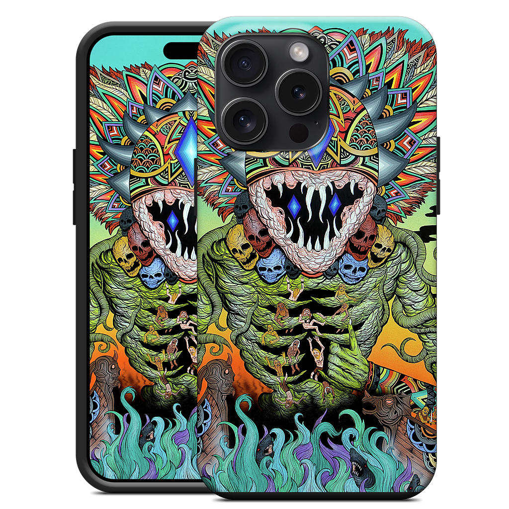 A Gleaming Destroyer iPhone Case