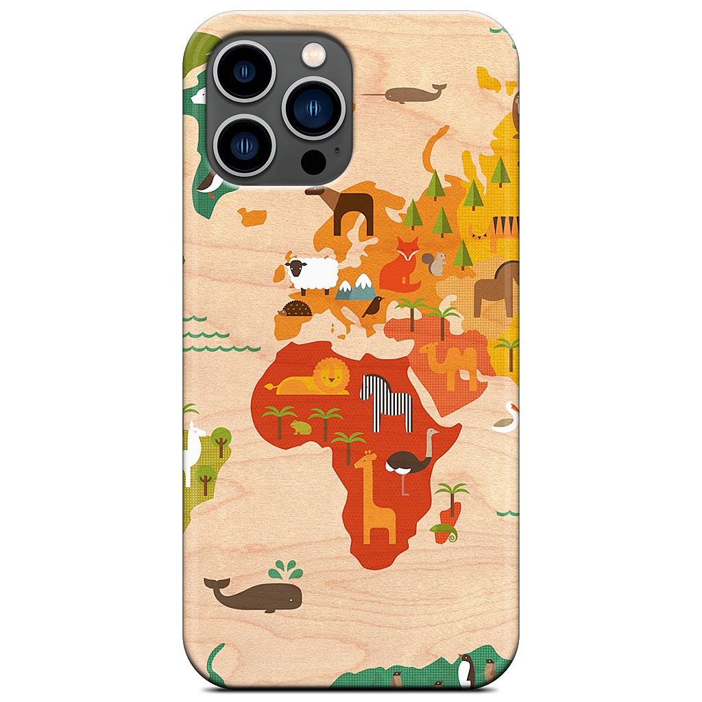 My World iPhone Case