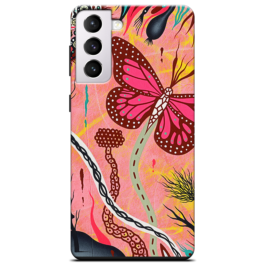 The Pink Opaque Samsung Case