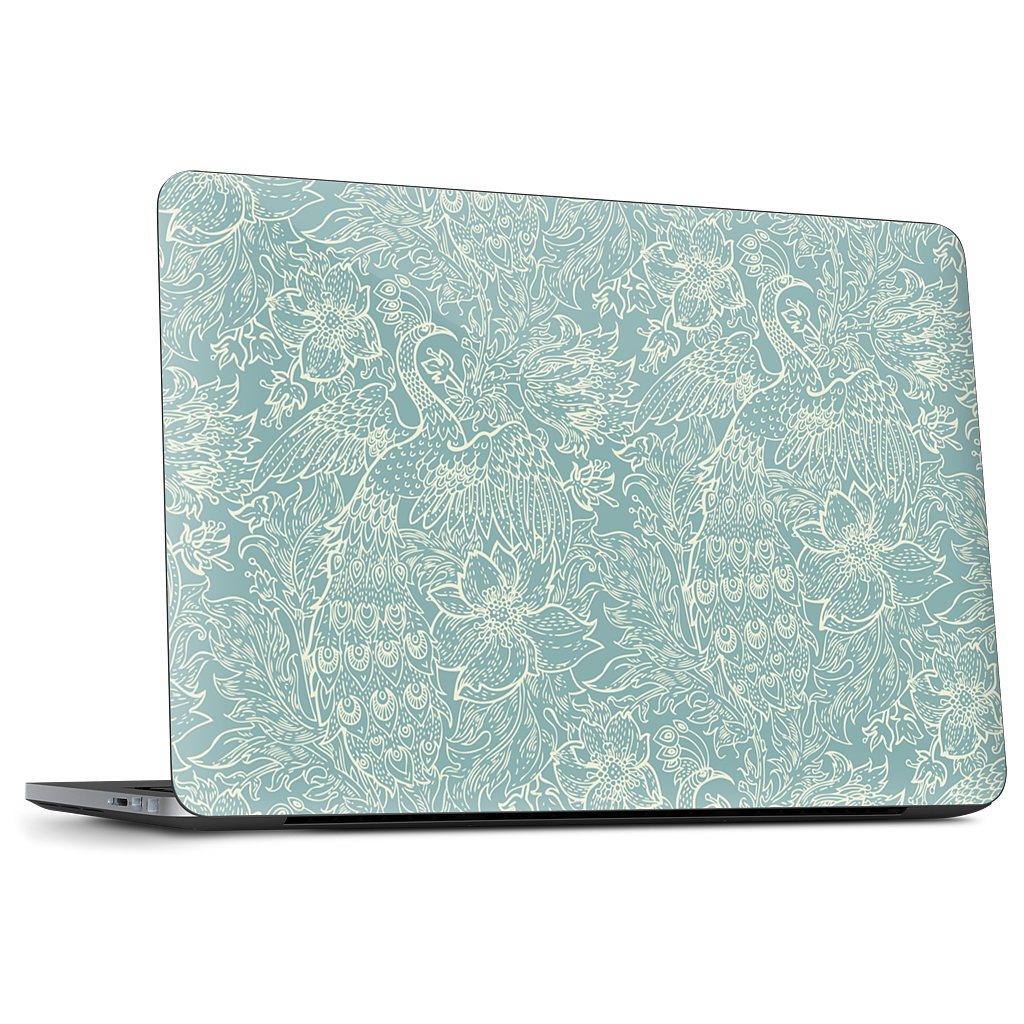 Peacock Dell Laptop Skin