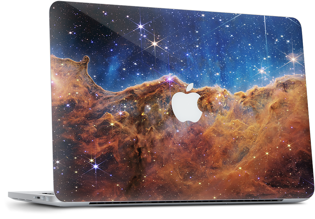 Cosmic Cliffs of Carina MacBook Skin
