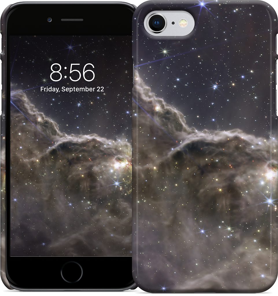 Cosmic Cliffs of Carina (MIRI and NIRCam Image) iPhone Case