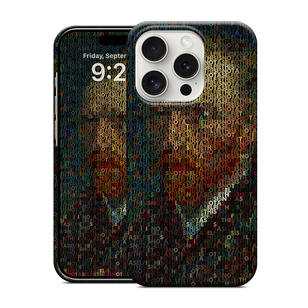 This Is Not A Selfie II iPhone Case