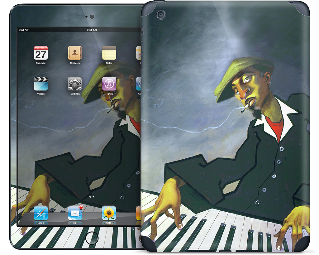 Piano Man II iPad Skin