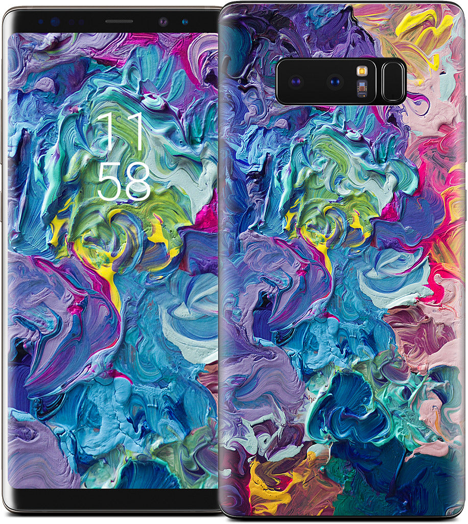 Rainbow Flow Abstract Samsung Skin