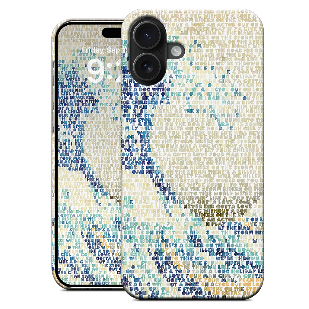 Riders On The Great Wave iPhone Case