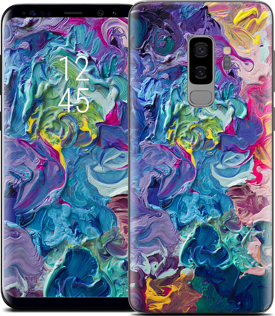 Rainbow Flow Abstract Samsung Skin
