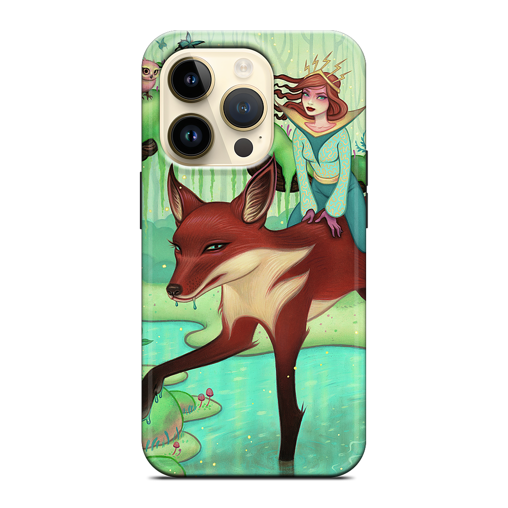 The Fox's Respite iPhone Case