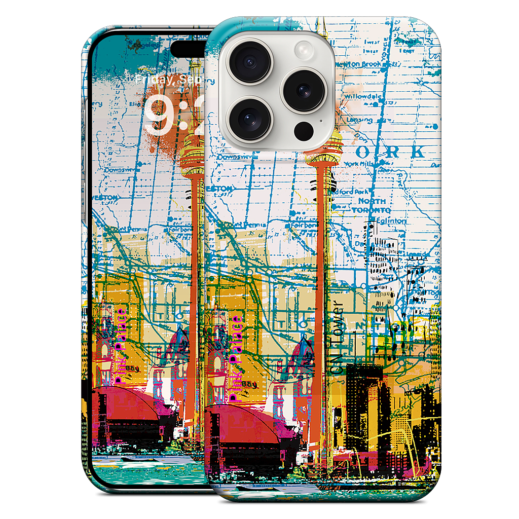 Toronto Skyline iPhone Case