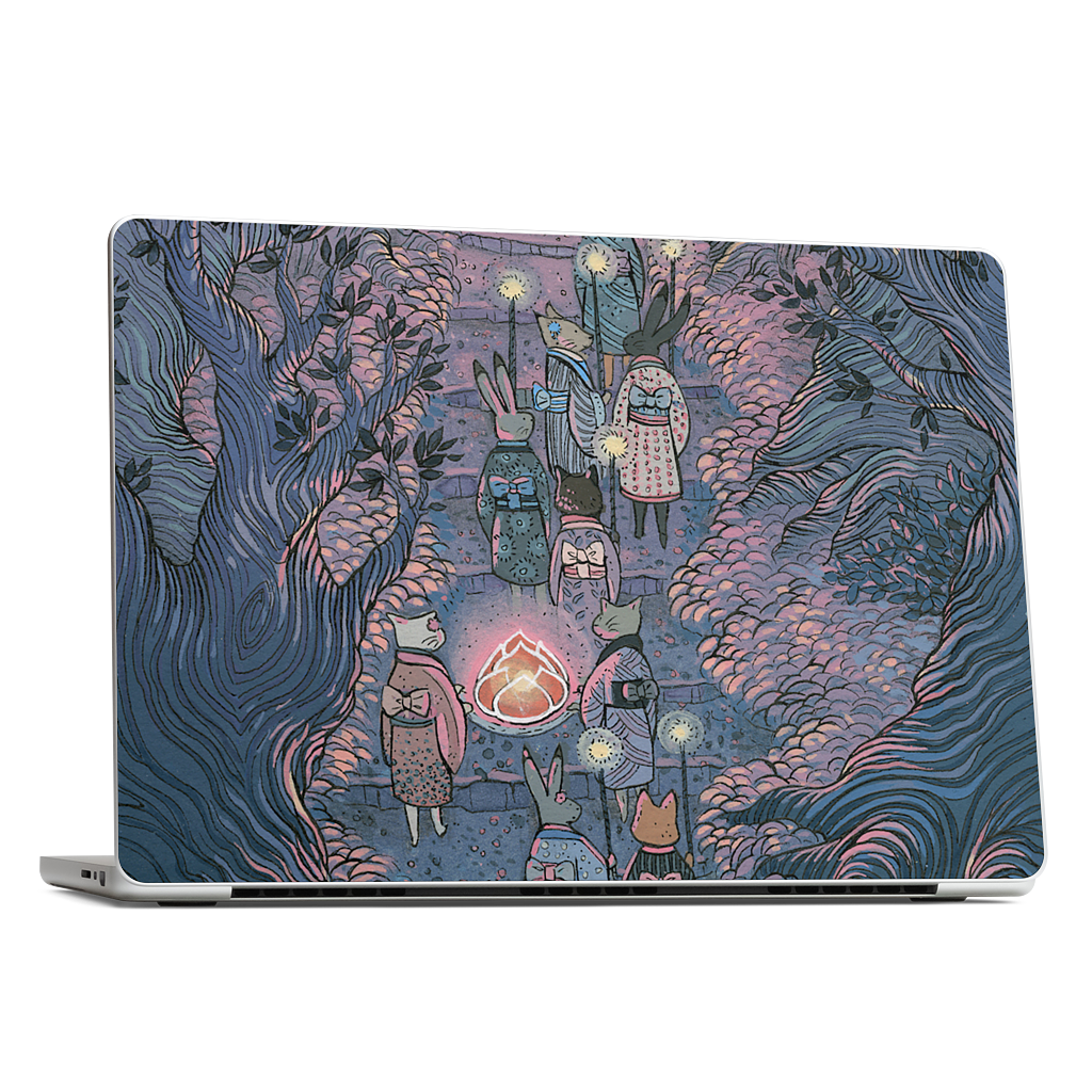 Woodland Procession MacBook Skin