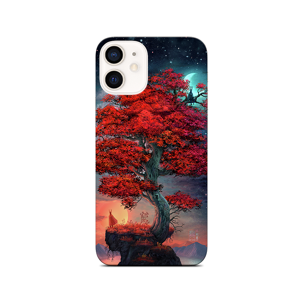 Light & Dark in Equal Parts iPhone Skin