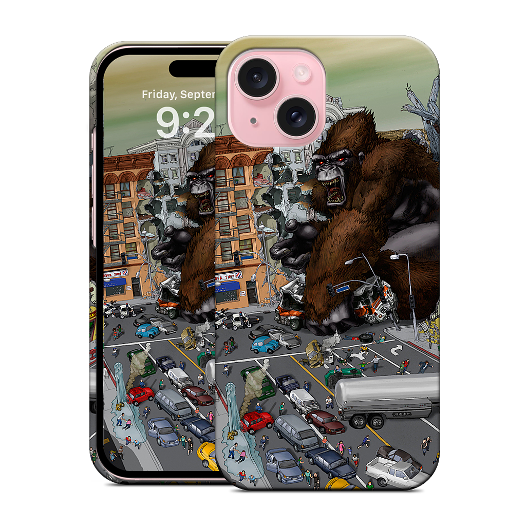 War Of The Monsters iPhone Case