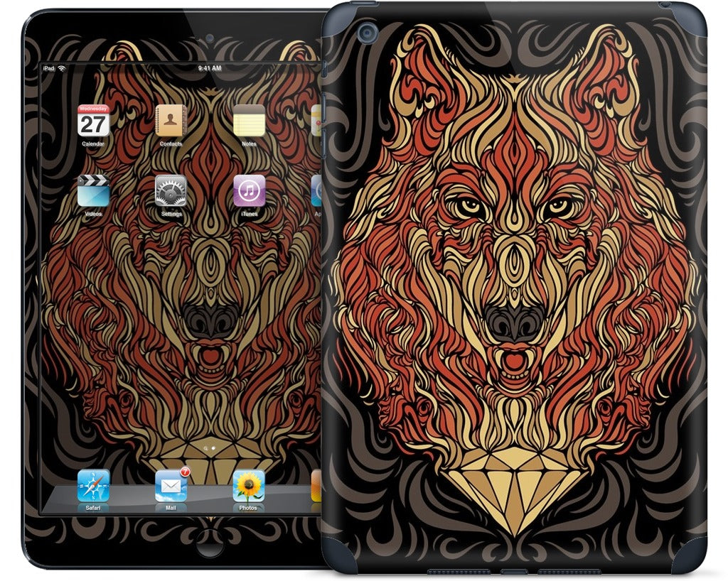 The Lone Wolf iPad Skin