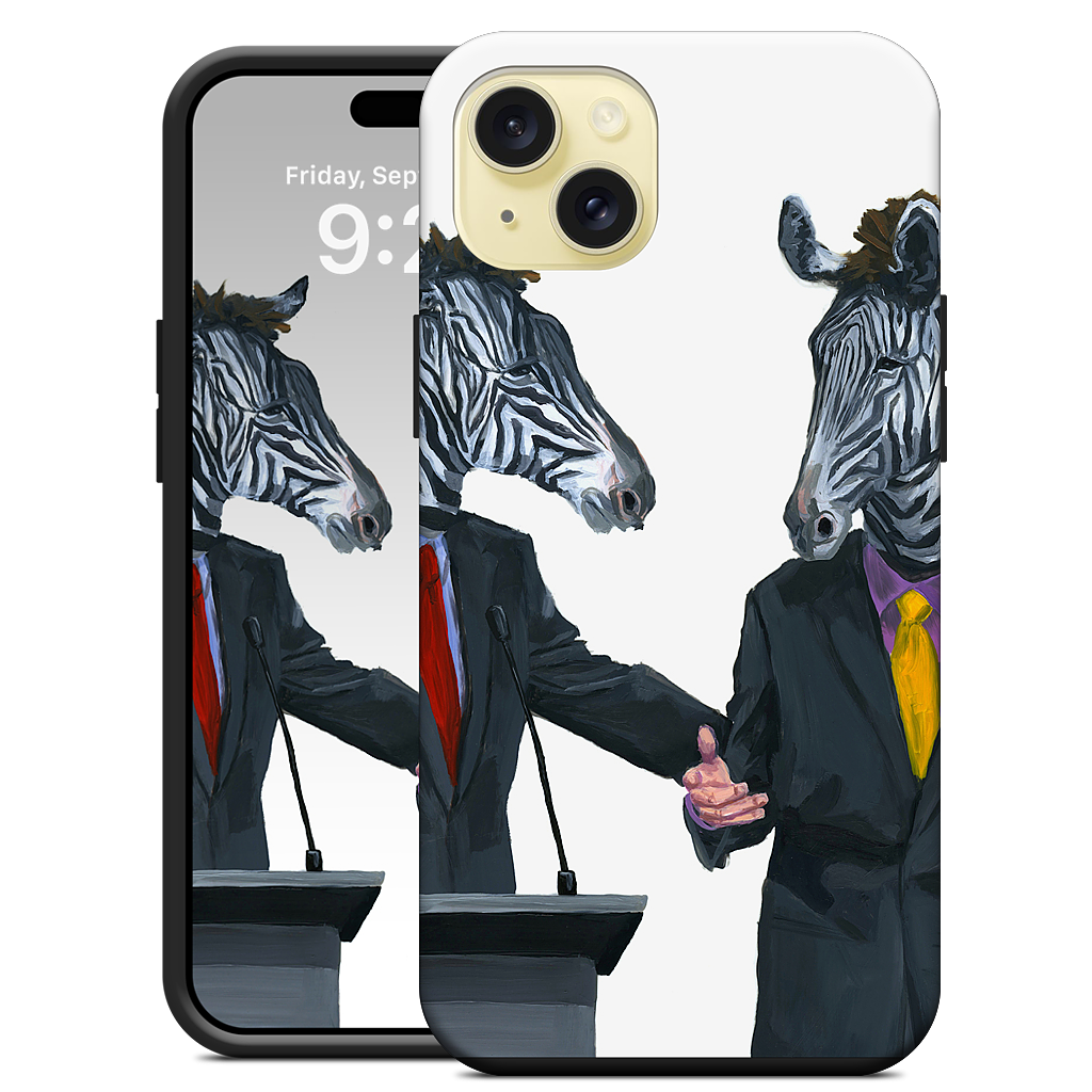 Education, The Commerce And Let's See... iPhone Case