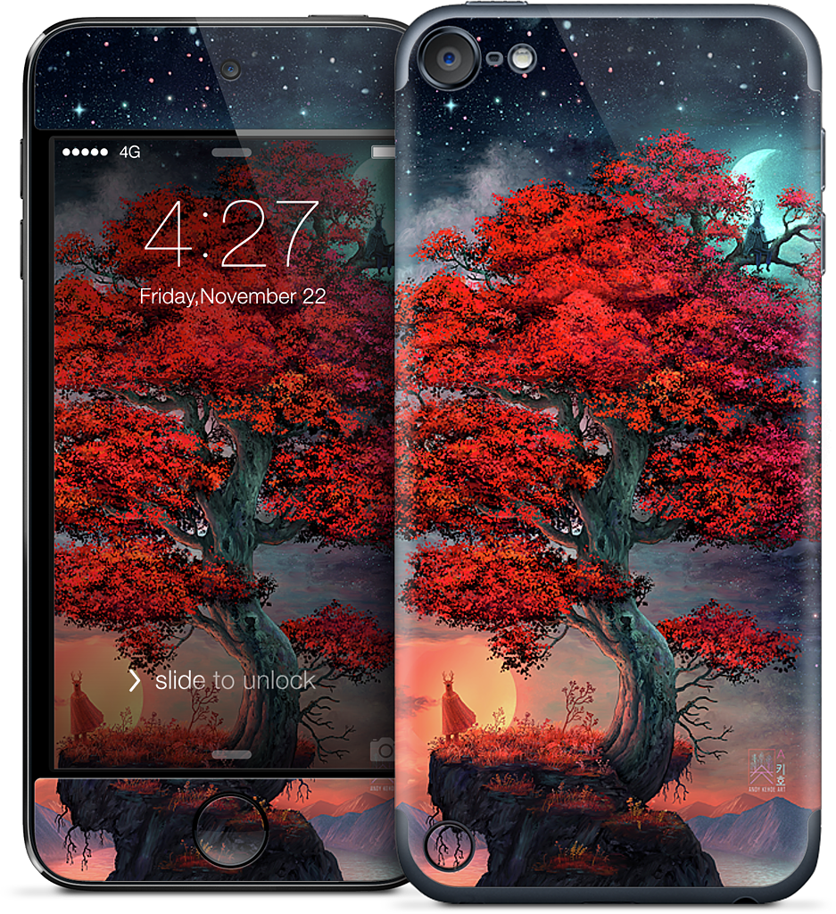 Light & Dark in Equal Parts iPod Skin