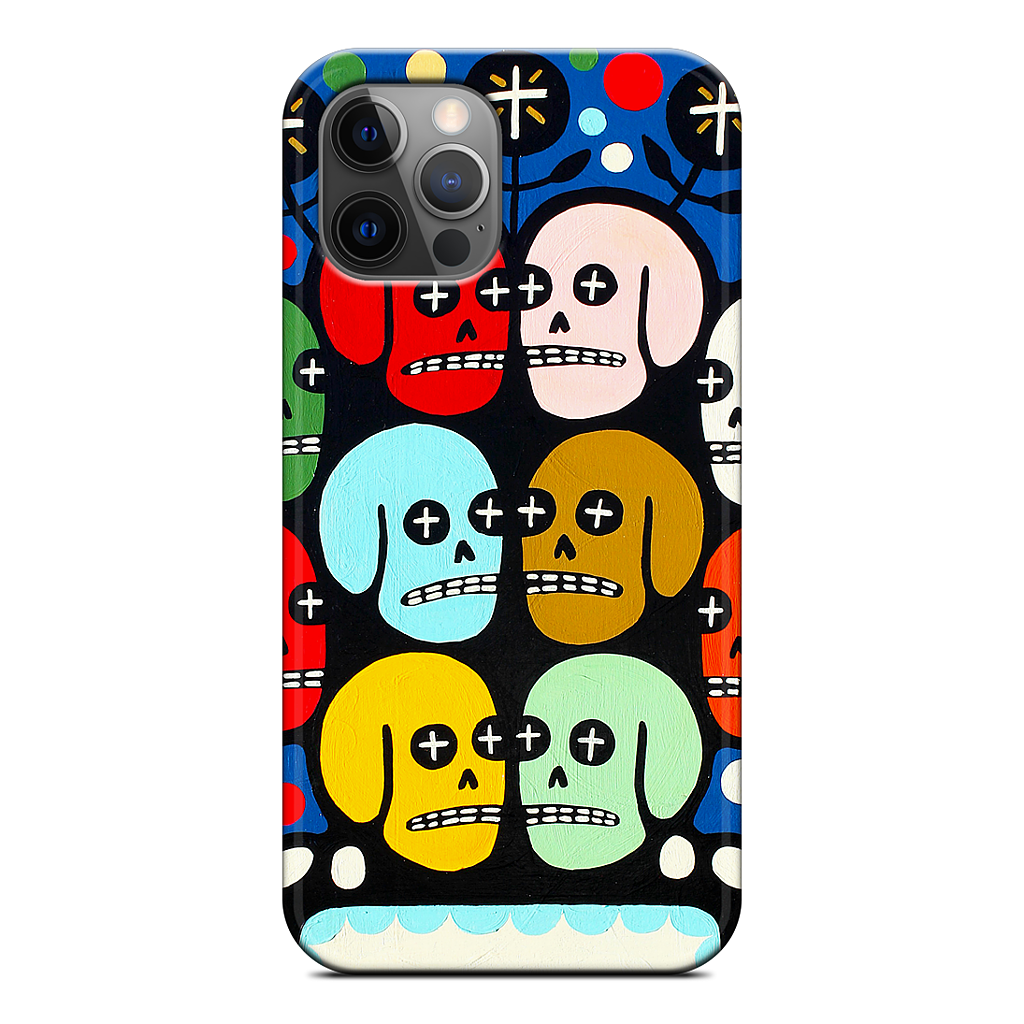 The Many Colors Of Death iPhone Case