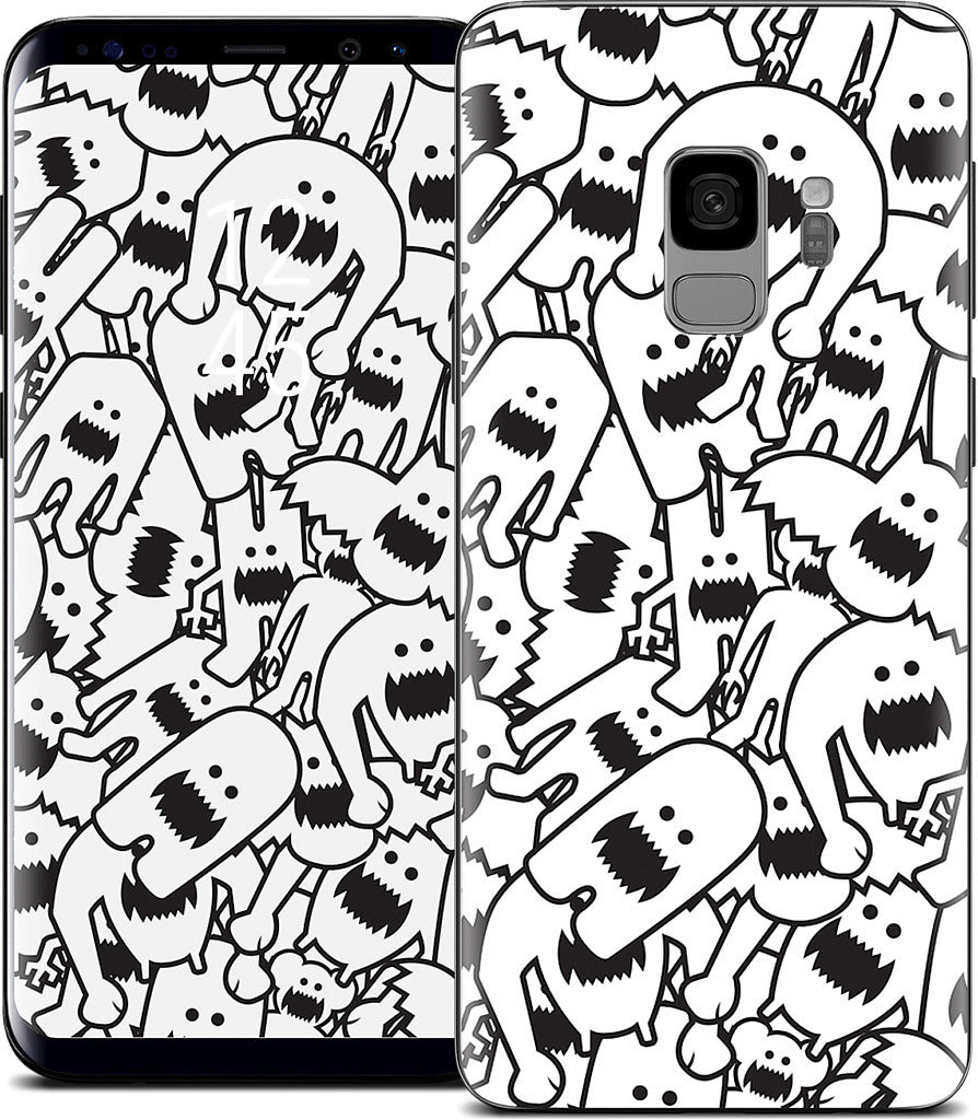 Monster Collage Samsung Skin