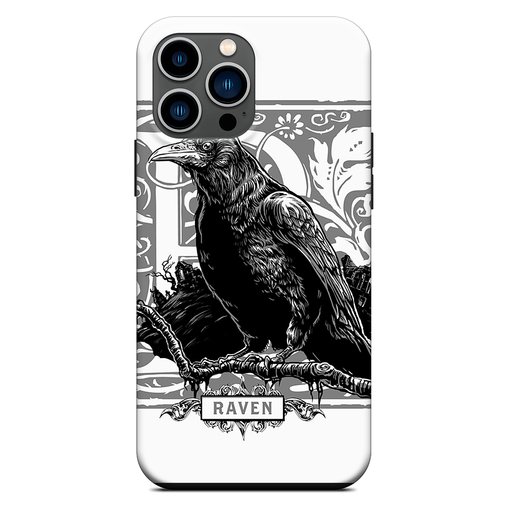R Is For Raven iPhone Case