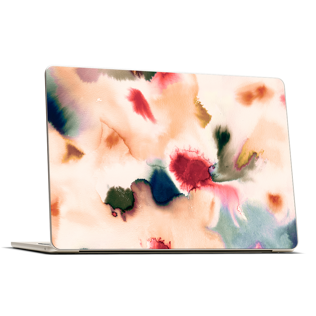 Abstract Watercolor (Mineral) MacBook Skin