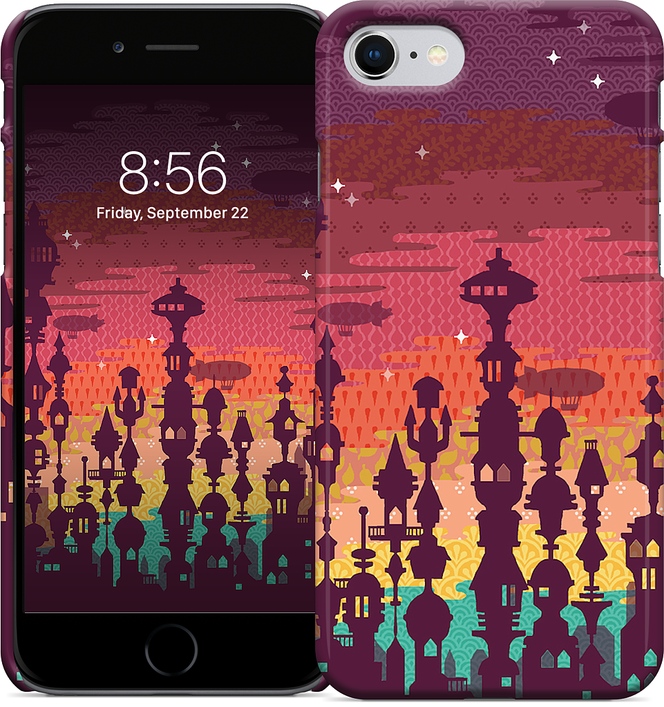 Meet Me After Sunset iPhone Case