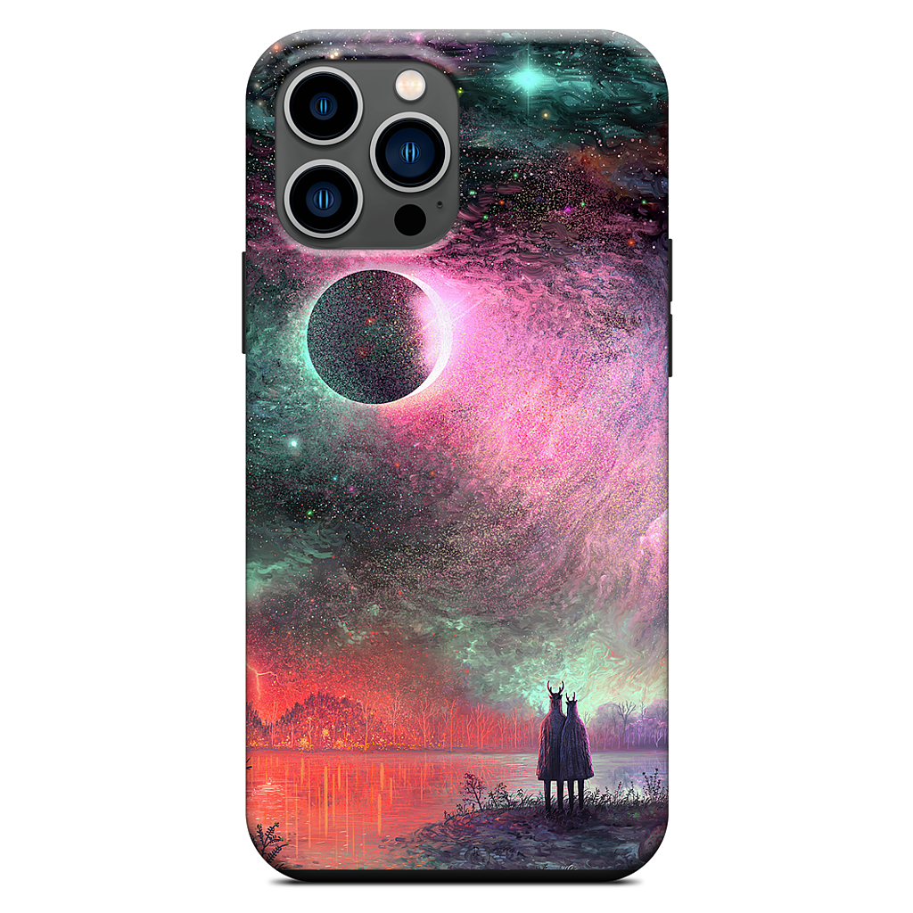 Together Through the Shifting Tides iPhone Case