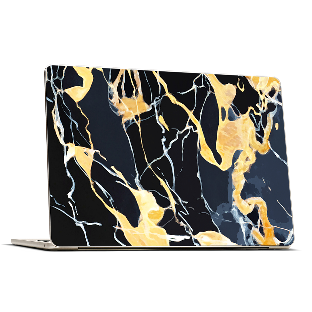 Black Marble MacBook Skin