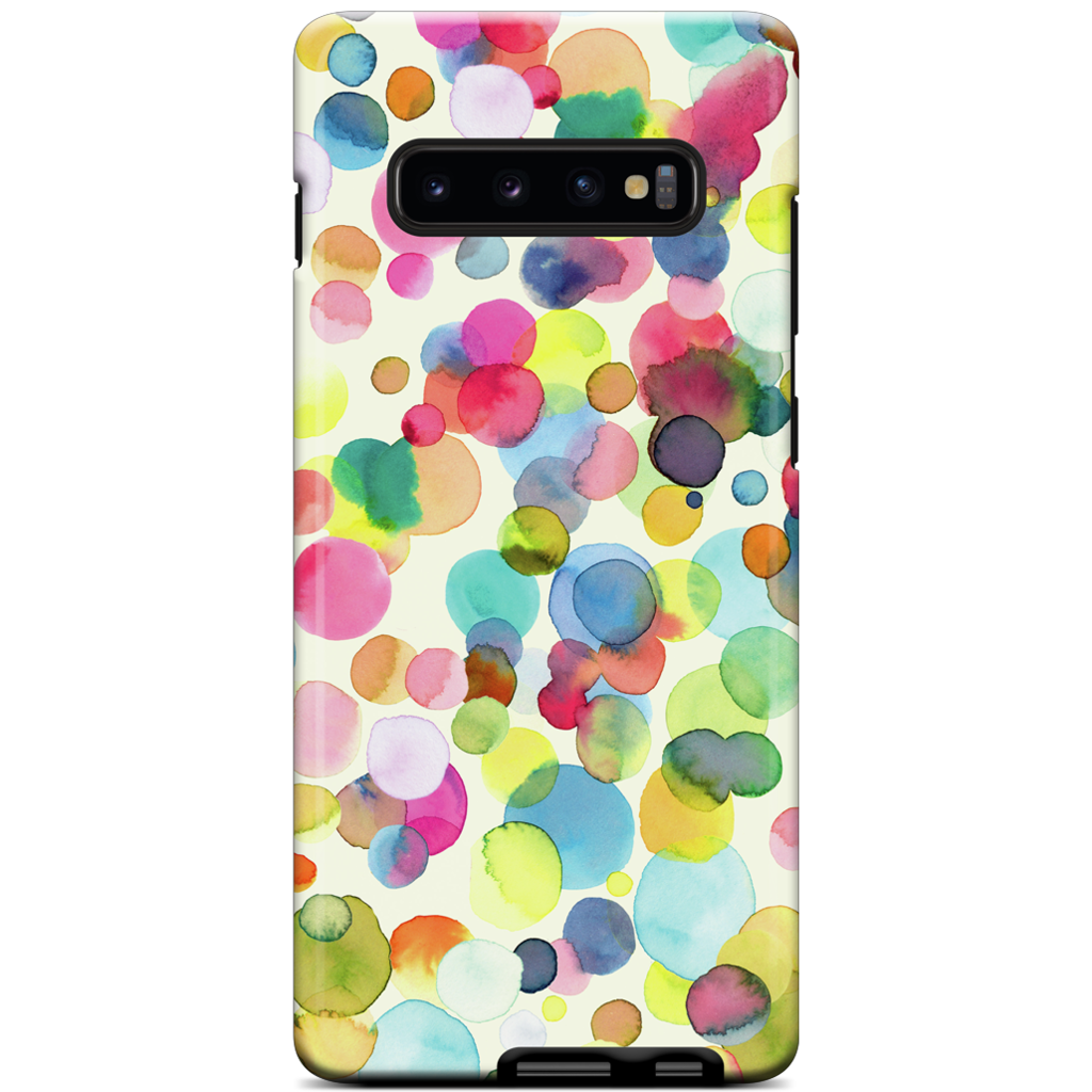 Watercolor Colorful Drops Samsung Case