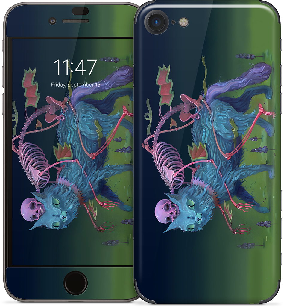 Bone Guide iPhone Skin