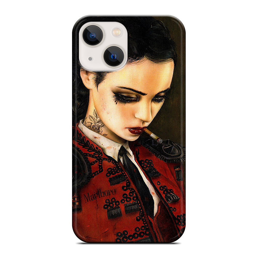 Bull Fight Her iPhone Case